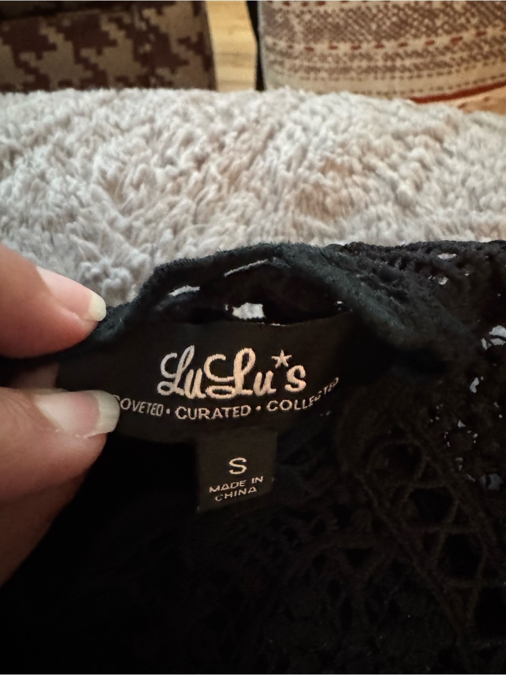 NWT LULU’S Hey Doll Black Lace Shift Dress Size Small - Picture 15 of 16